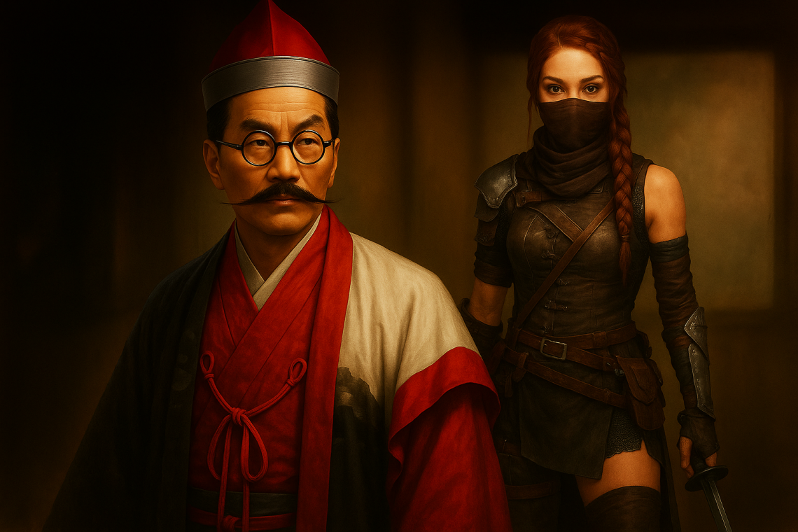 Ester Antrefosse et Lan Miwu